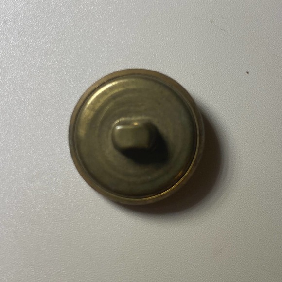 Vintage U.S. Army Uniform Brass Great Seal BUTTON Waterbury Button Co - Picture 3 of 5